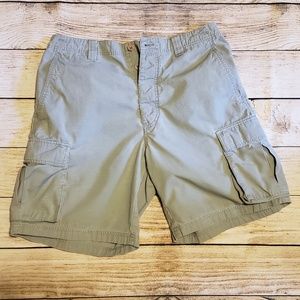 Men's gray cargo shorts J.Crew